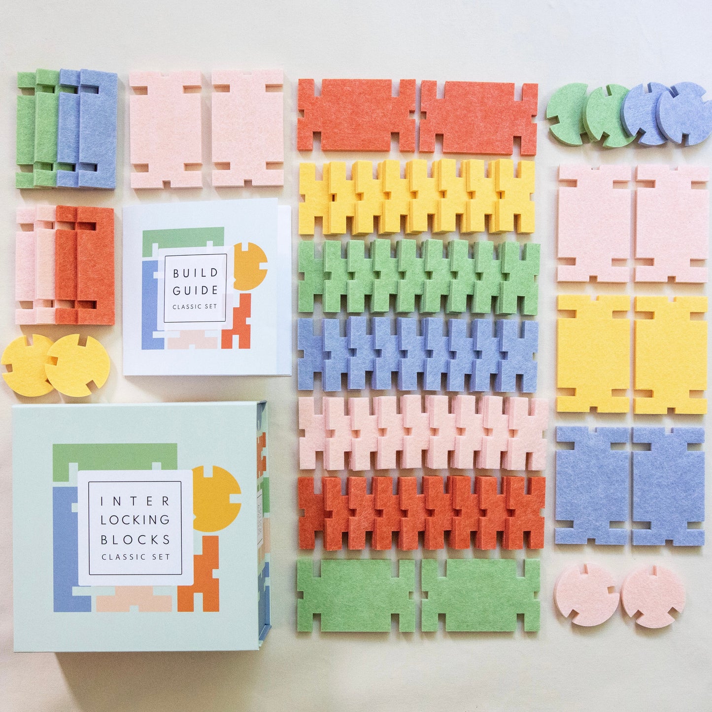 interlocking blocks - classic set