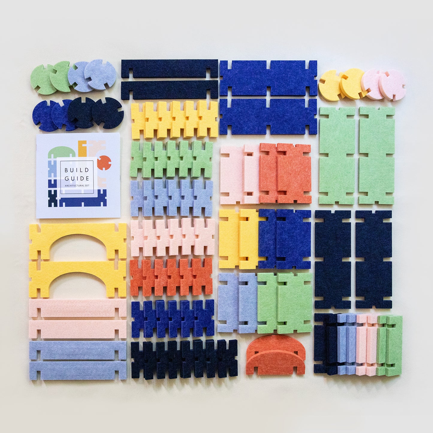 interlocking blocks - architectural set