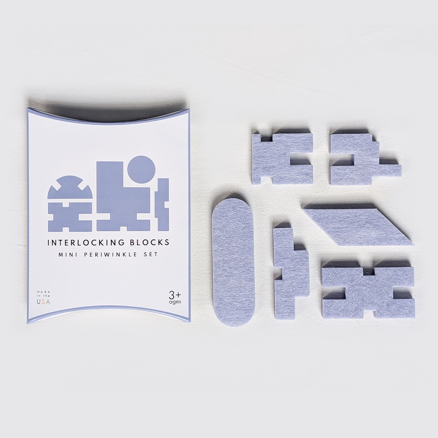 interlocking blocks - mini color set