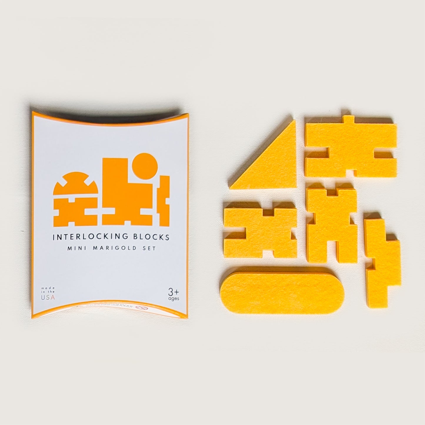 interlocking blocks - mini color set