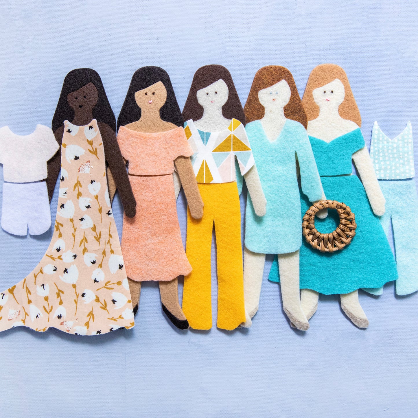 felt doll deluxe set