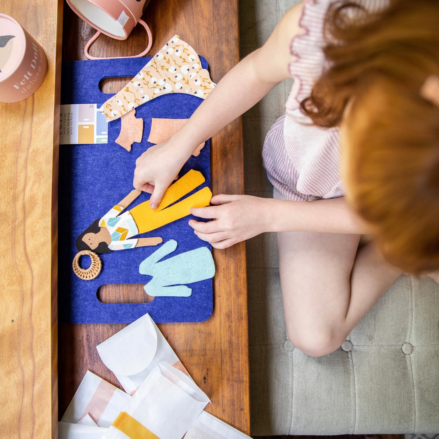 felt doll deluxe set