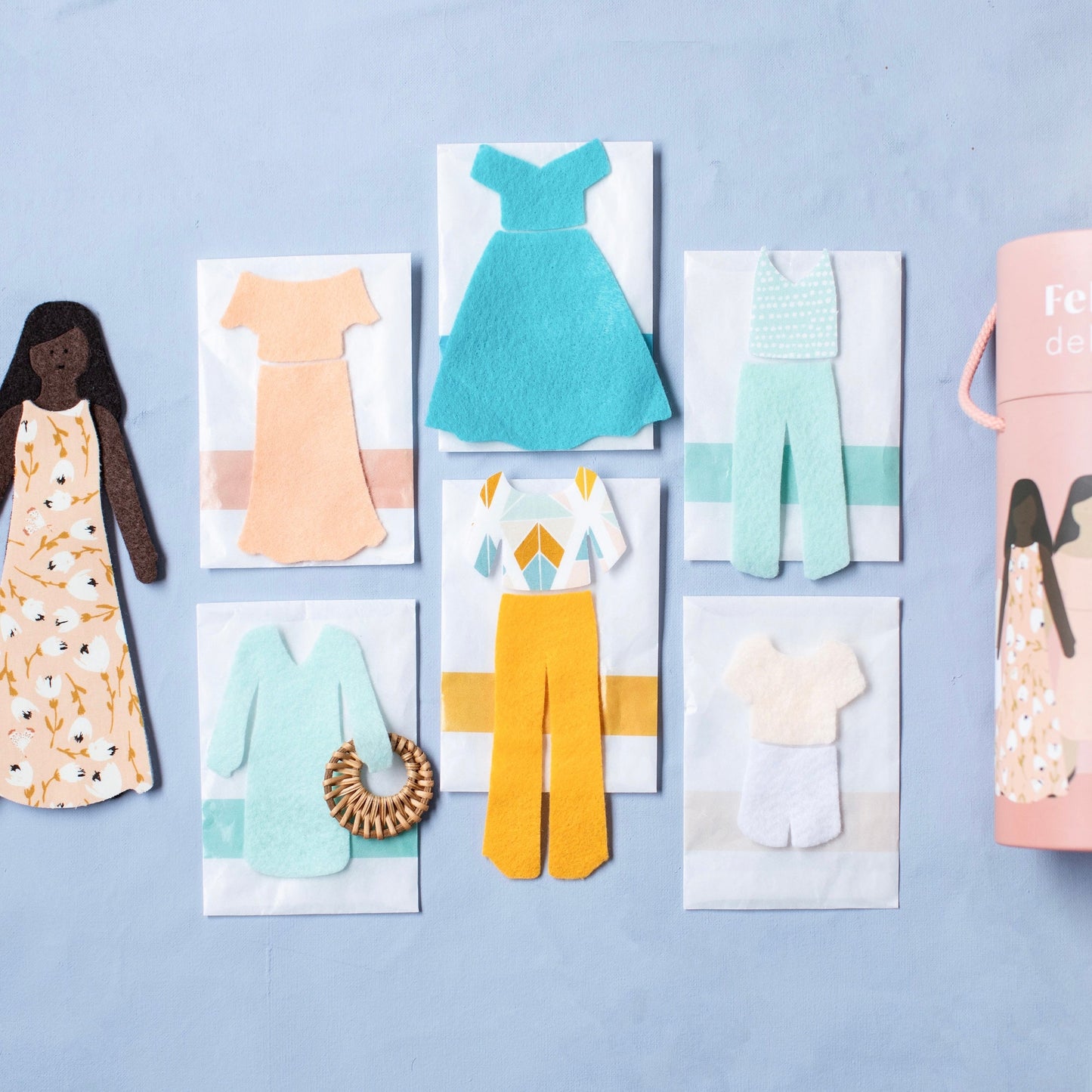 felt doll deluxe set