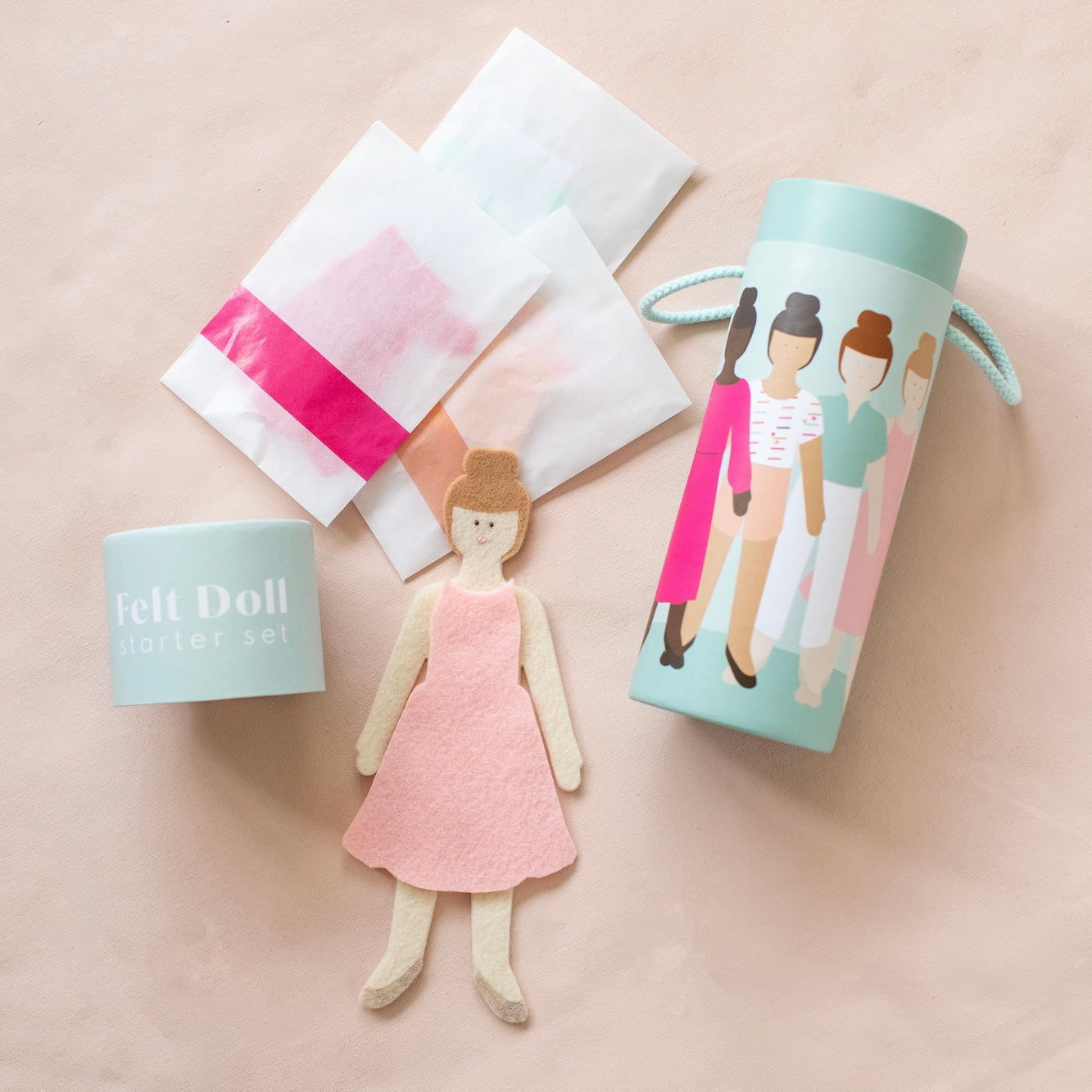 felt doll starter girl