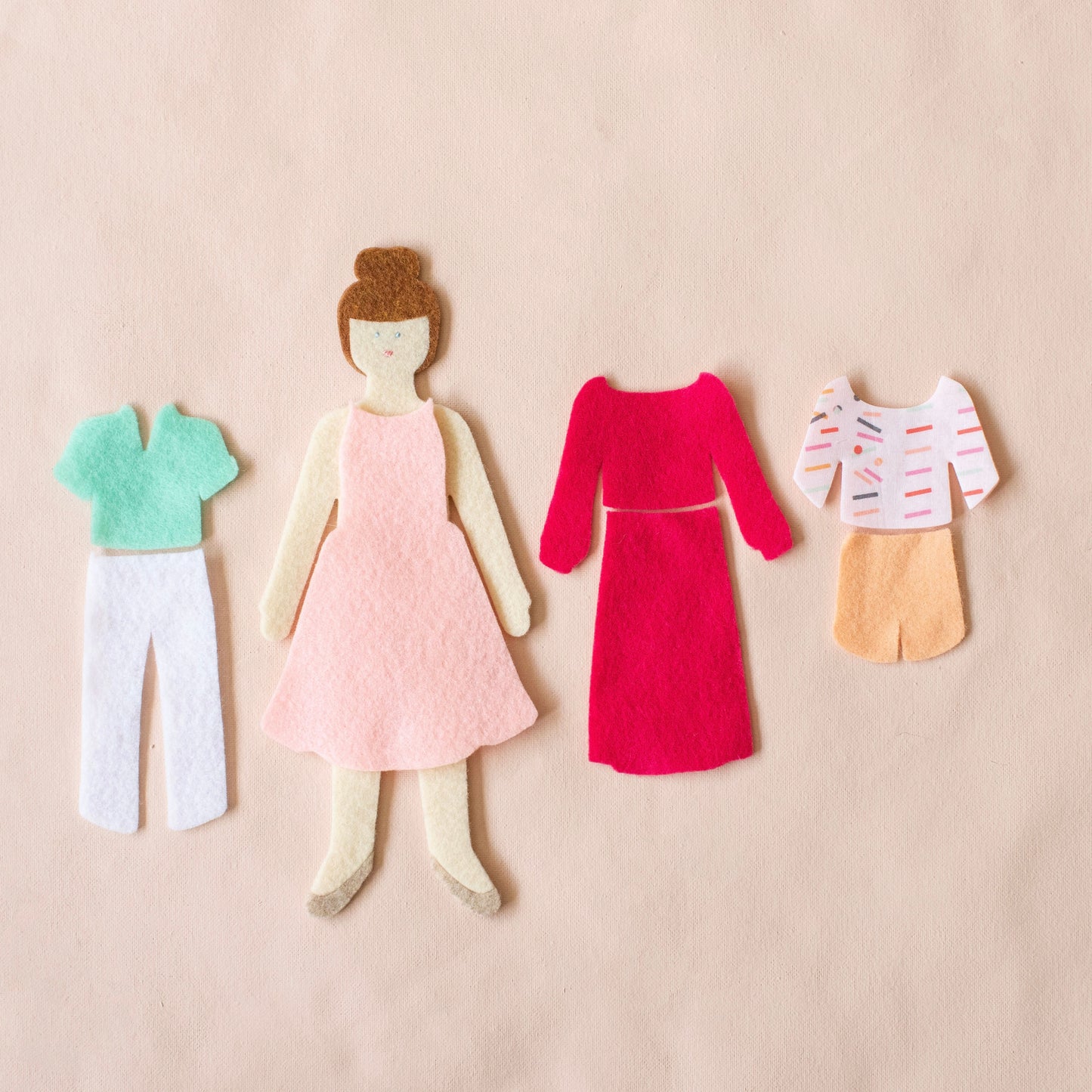 felt doll starter girl