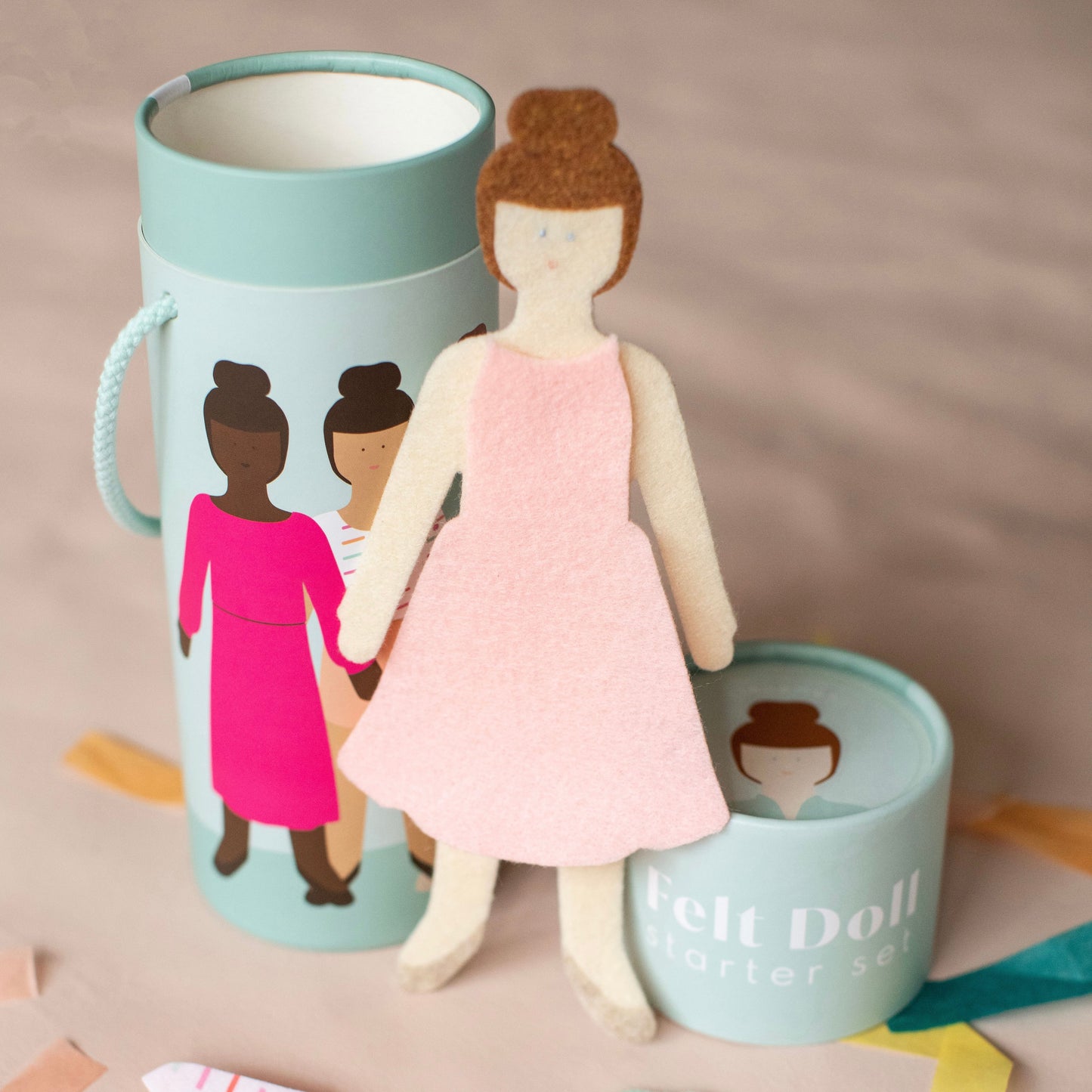felt doll starter girl