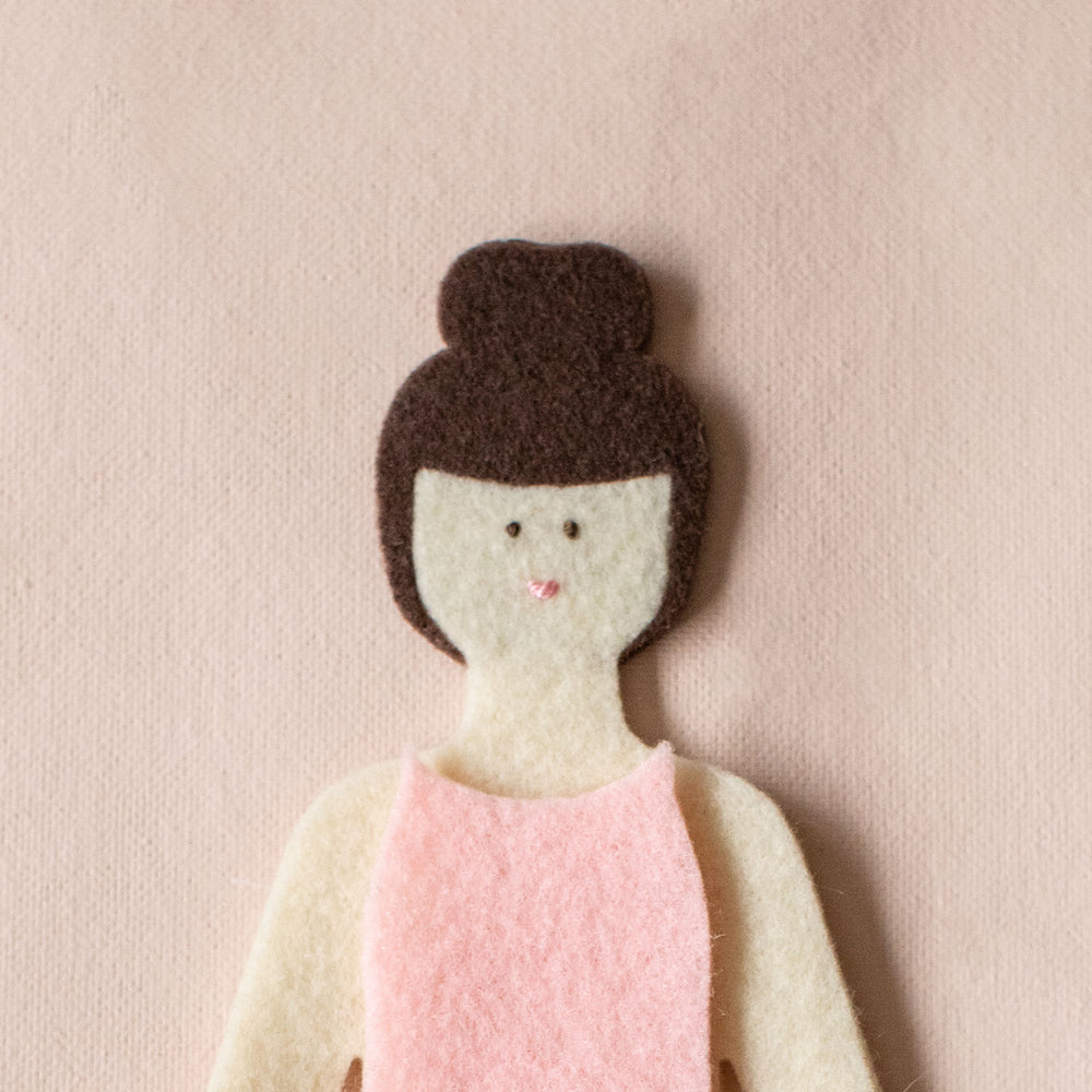 felt doll starter girl