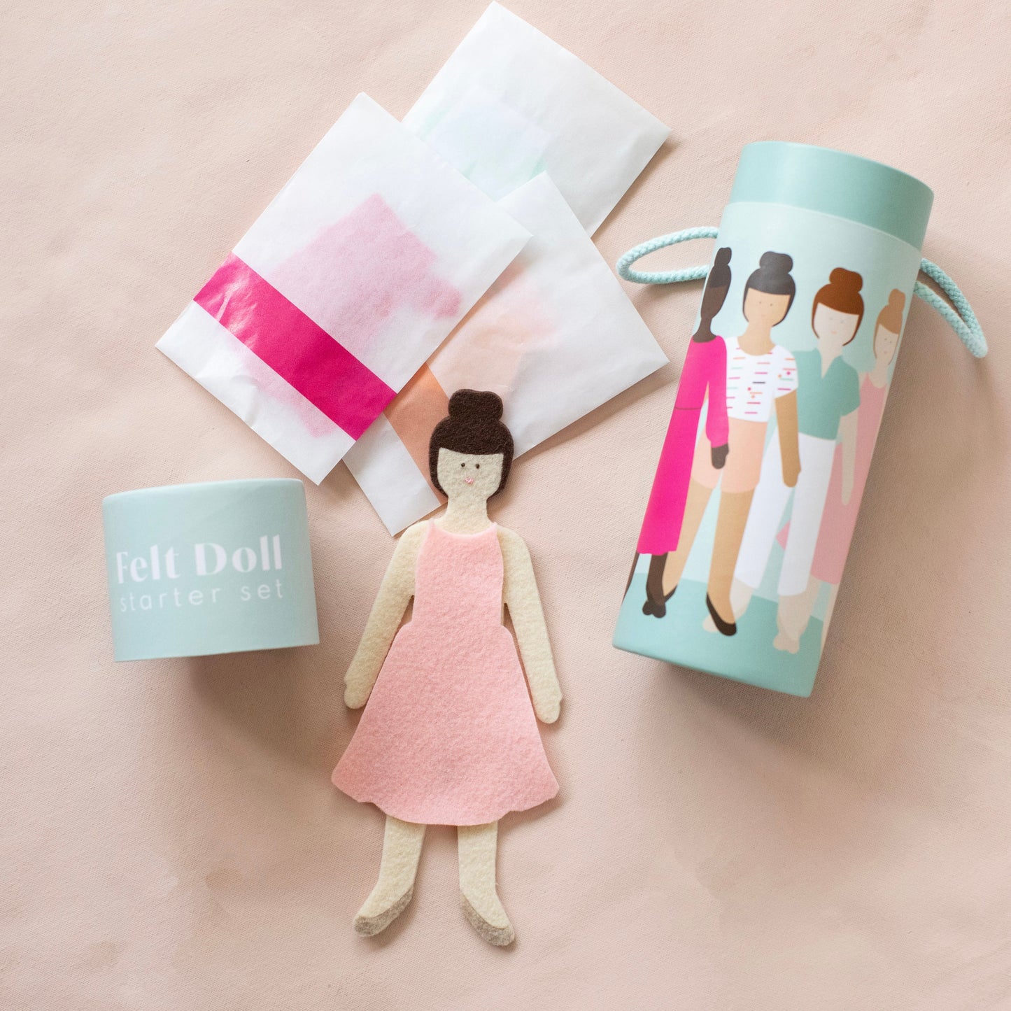 felt doll starter girl