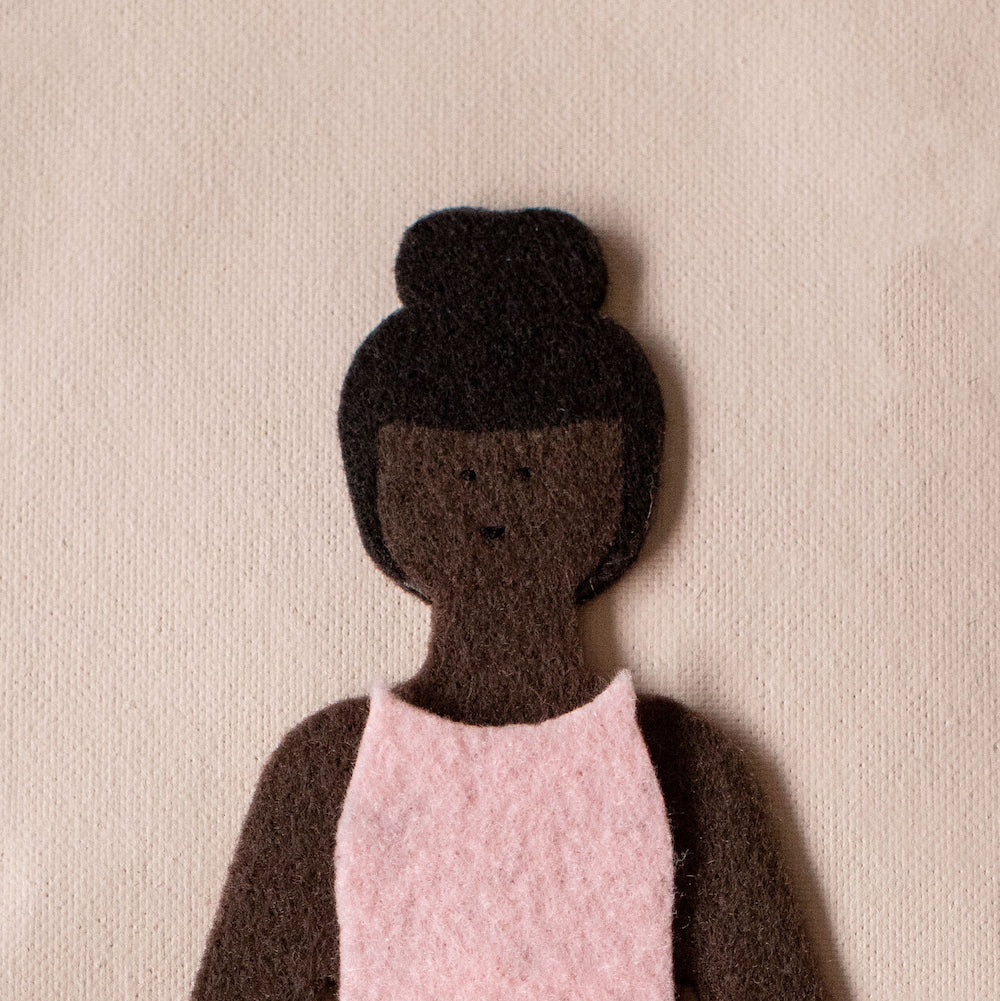 felt doll starter girl