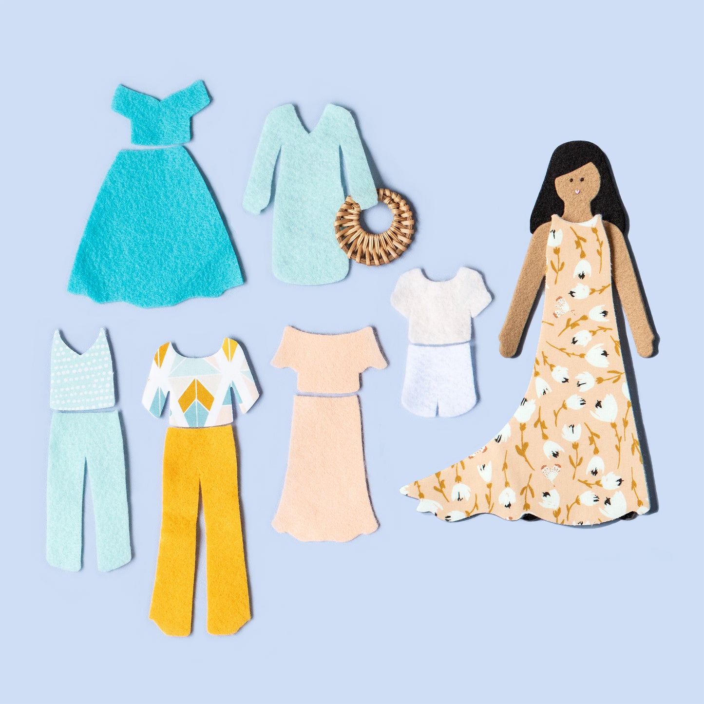 felt doll deluxe set