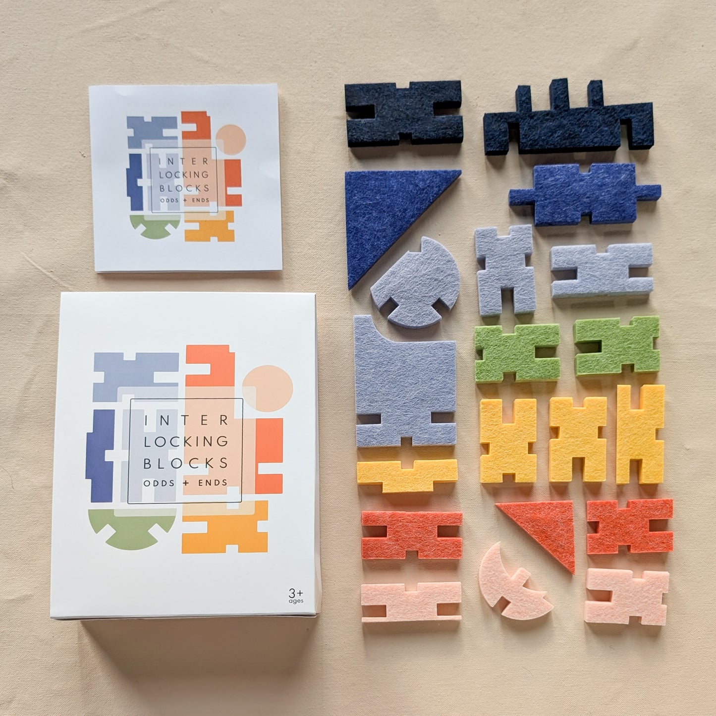interlocking blocks - odds + ends set