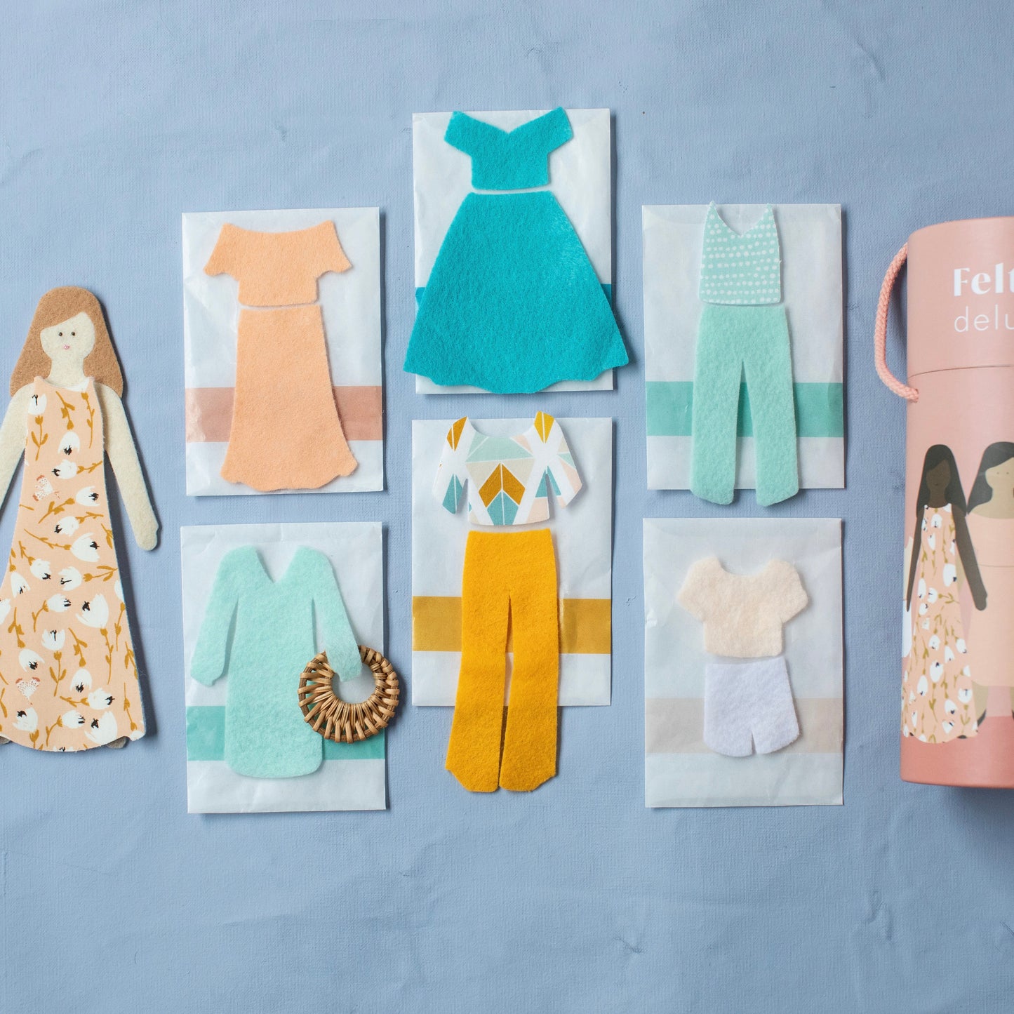felt doll deluxe set