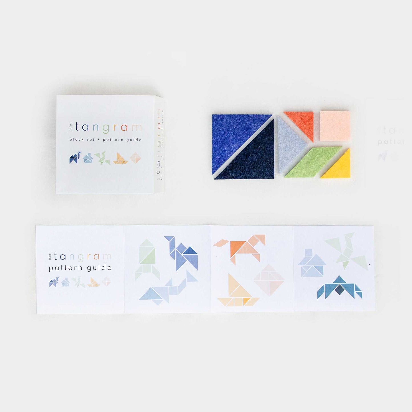 mini tangram puzzle travel set