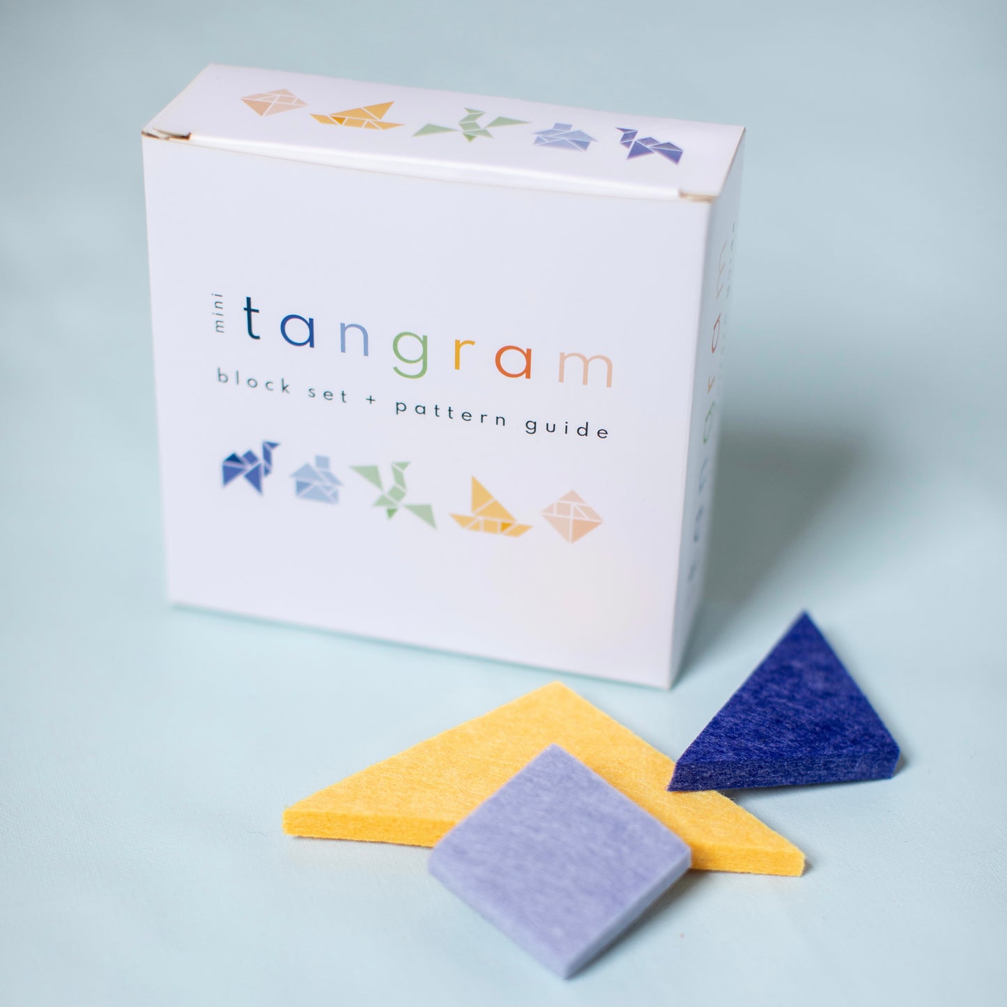 mini tangram block set