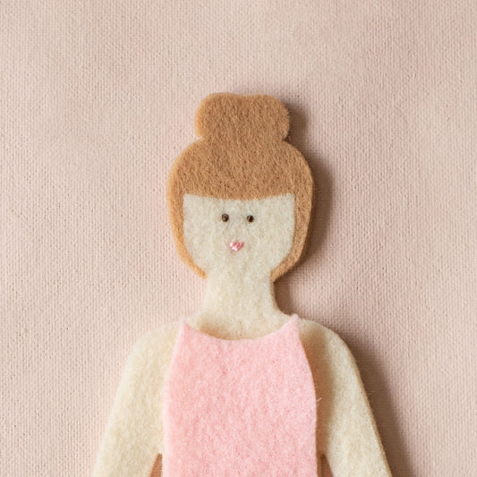 felt doll starter girl