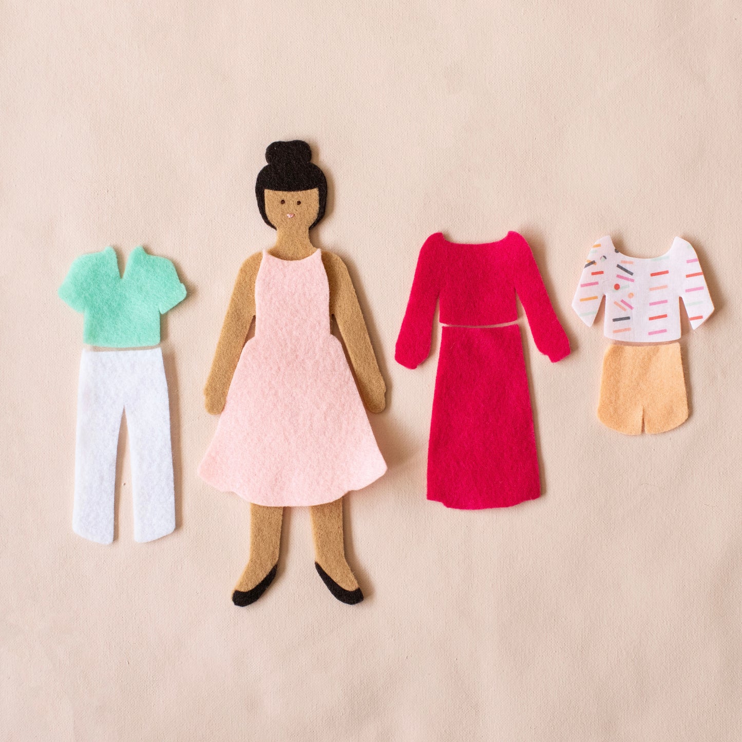 felt doll starter girl