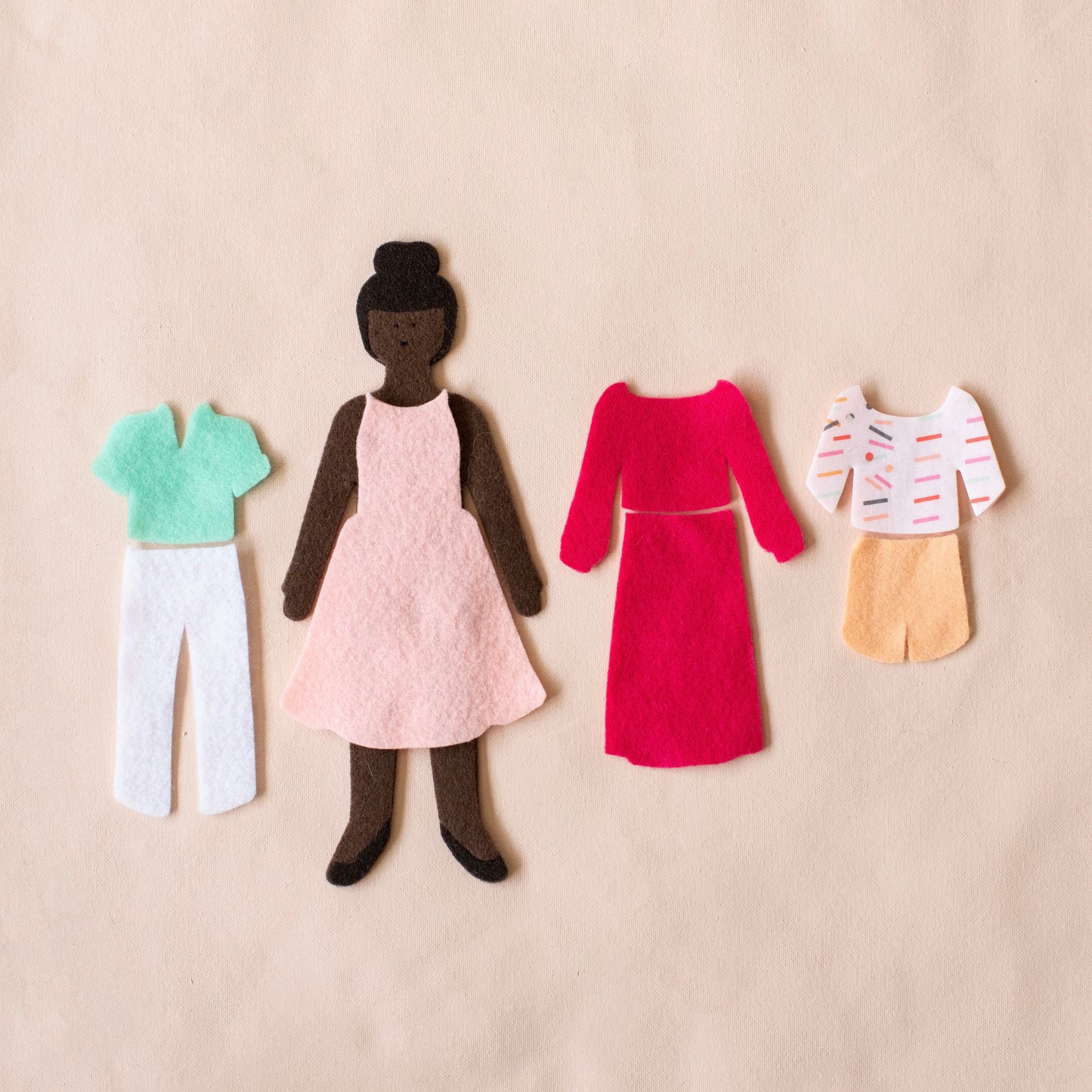 felt doll starter girl