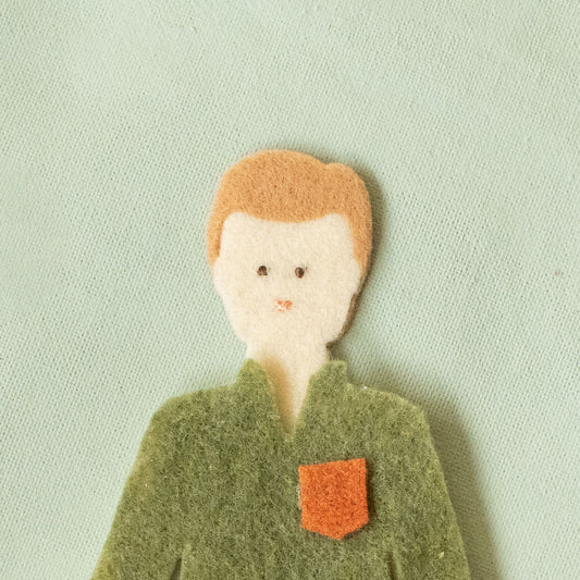 felt doll starter boy