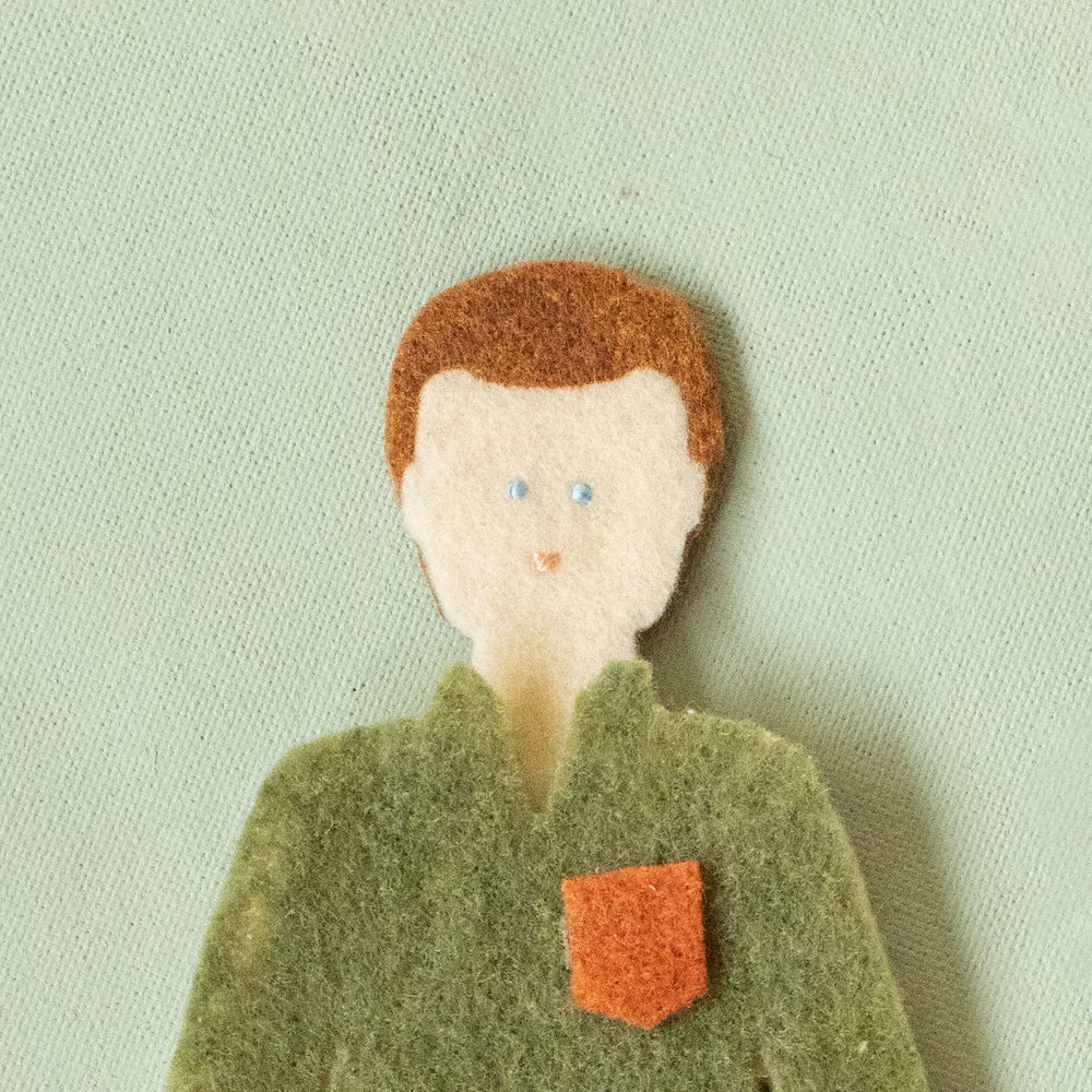 felt doll starter boy